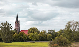 City church St. Marien, Kemberg, Lutherweg, church, pilgrimage